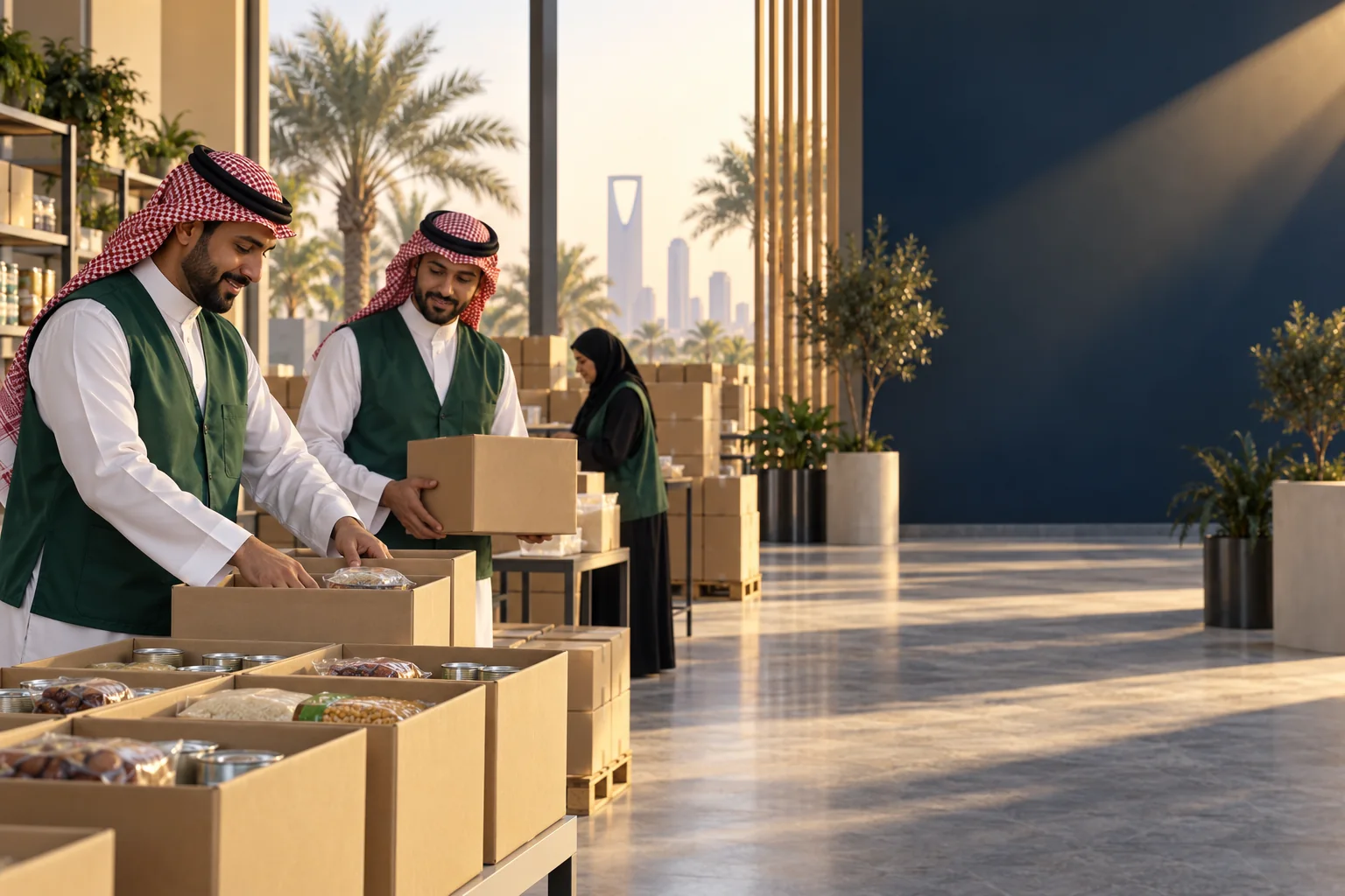 التكافل والعمل التطوعي — صورة مولدة للتجربة